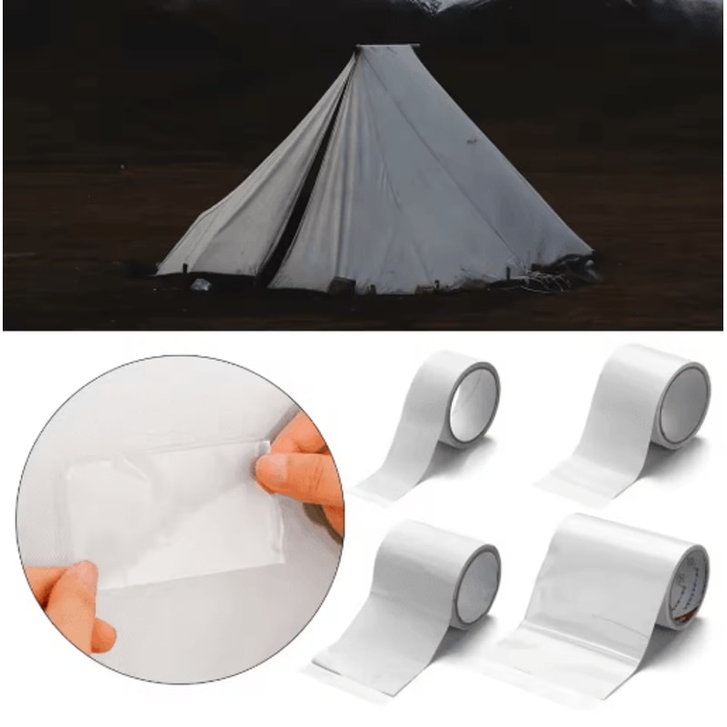 Heavy Duty Transparent Tent Repair Tape For Outdoor Gear Camping 0
