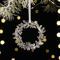 Transparent Acrylic Christmas Angel Ornaments For Tree Holiday Decor 1