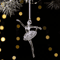 Transparent Acrylic Christmas Angel Ornaments For Tree Holiday Decor 2