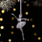 Transparent Acrylic Christmas Angel Ornaments For Tree Holiday Decor 2