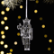 Transparent Acrylic Christmas Angel Ornaments For Tree Holiday Decor 4