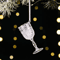 Transparent Acrylic Christmas Angel Ornaments For Tree Holiday Decor 7