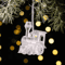 Transparent Acrylic Christmas Angel Ornaments For Tree Holiday Decor 10