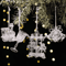 Transparent Acrylic Christmas Angel Ornaments For Tree Holiday Decor 15