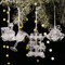 Transparent Acrylic Christmas Angel Ornaments For Tree Holiday Decor 15