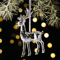 Transparent Acrylic Christmas Angel Ornaments For Tree Holiday Decor 9