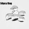 50PCS Nickel Fishing Spinner Blades For Flattie Plaice Rigs 6