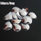 50PCS Nickel Fishing Spinner Blades For Flattie Plaice Rigs 0