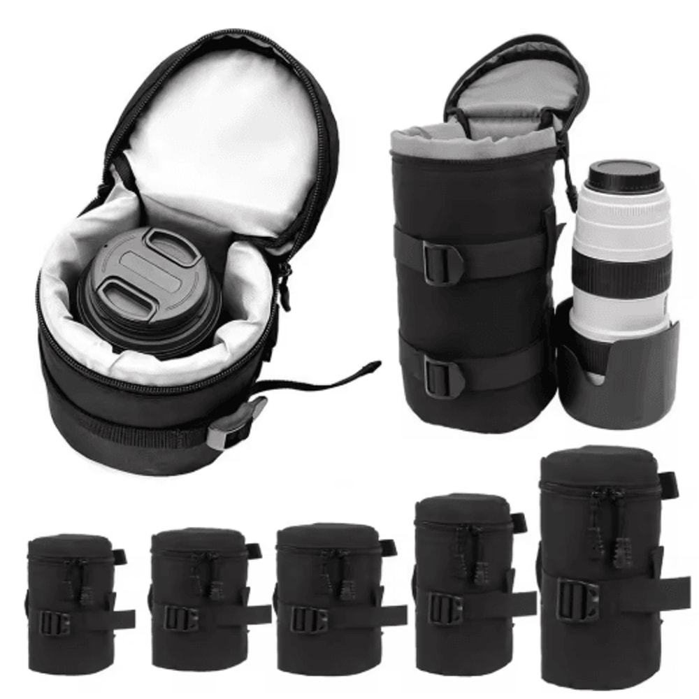 Waterproof Camera Lens Pouch For DSLR Mirrorless Photography Gear 0