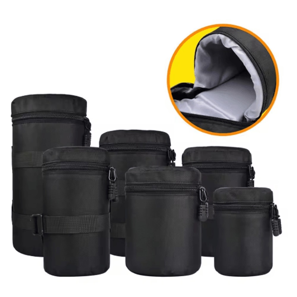 Waterproof Camera Lens Pouch For DSLR Mirrorless Photography Gear 8