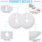 Soft G Tube Pad Covers For Comfortable Feeding Tube Protection 4