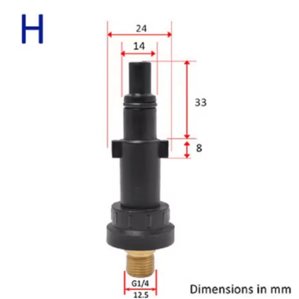 Pressure Washer Foam Generator Adapter For Karcher Spray Nozzles 1