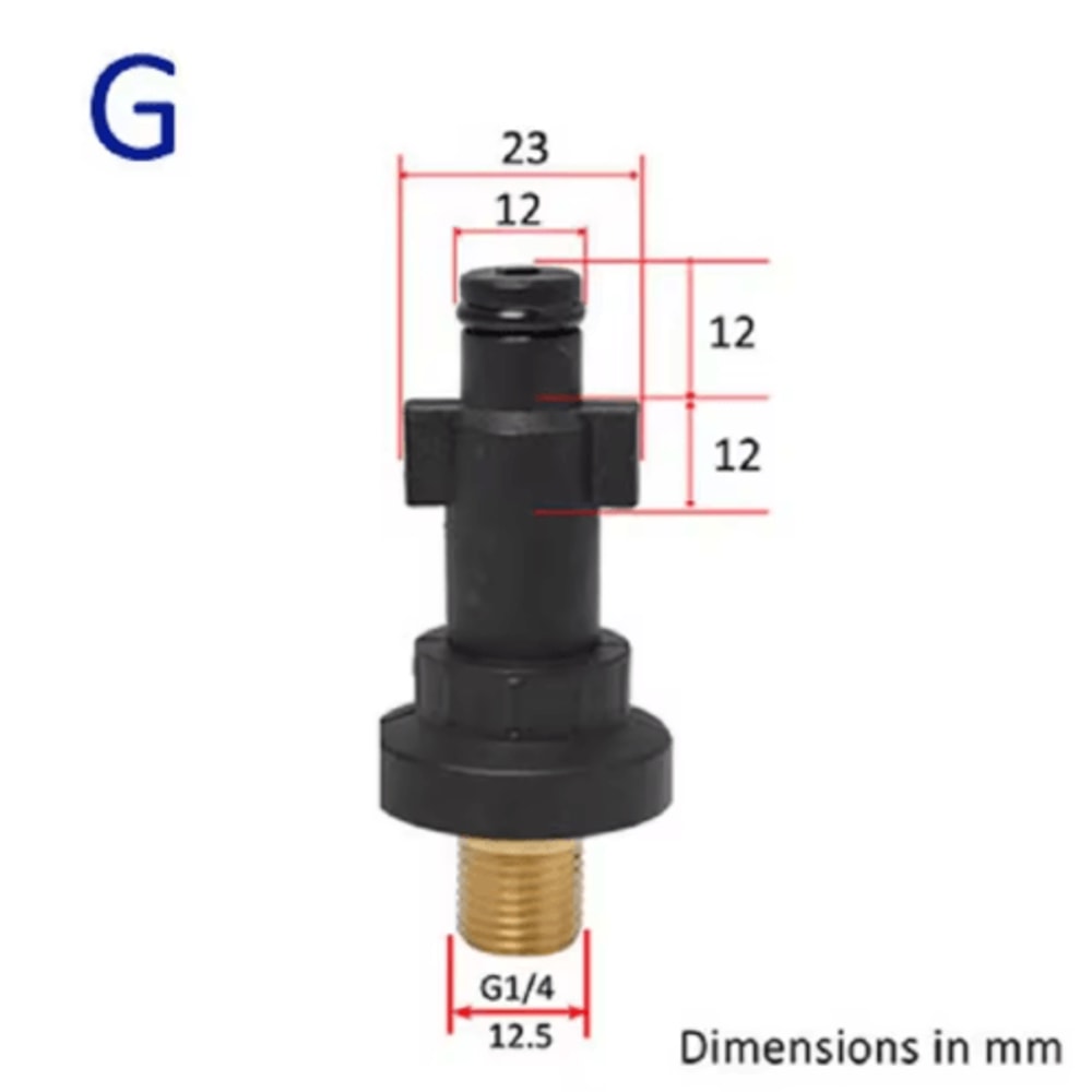 Pressure Washer Foam Generator Adapter For Karcher Spray Nozzles 2