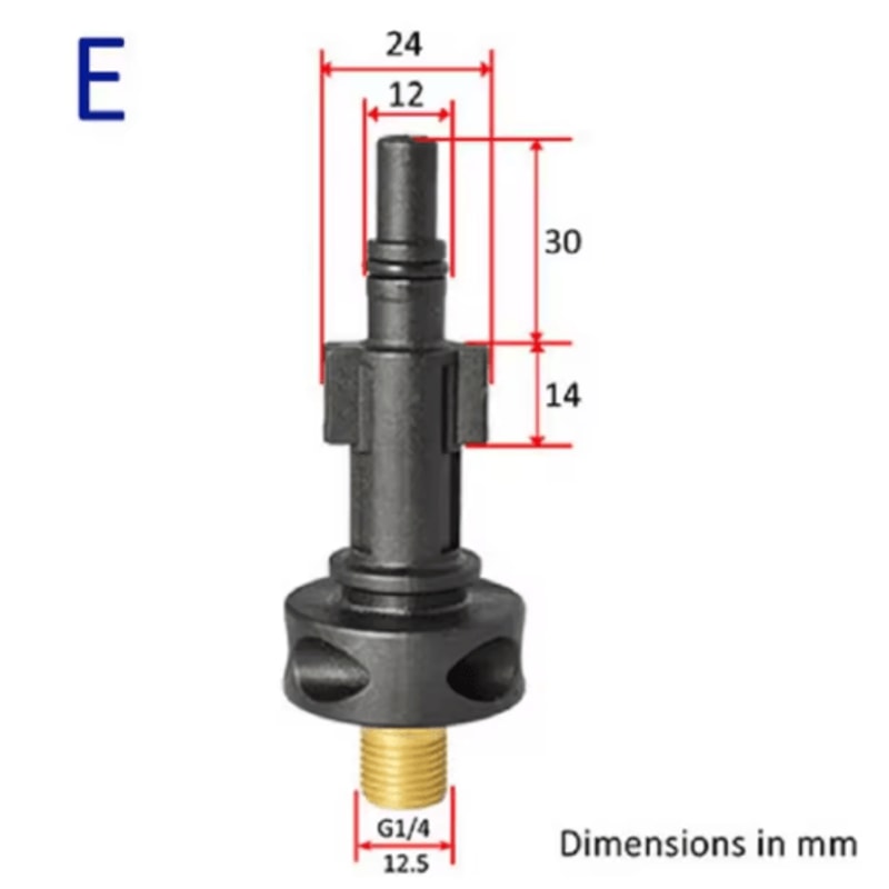 Pressure Washer Foam Generator Adapter For Karcher Spray Nozzles 4