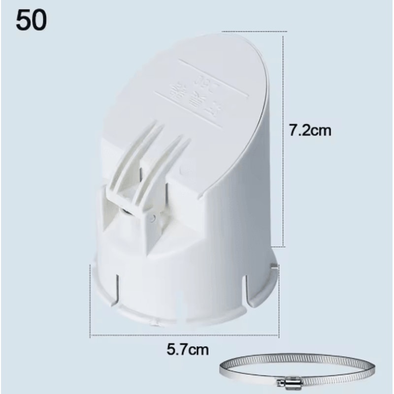 AntiOdor Drain Pipe Cap For Floor Drains Rainwater Pipes 4