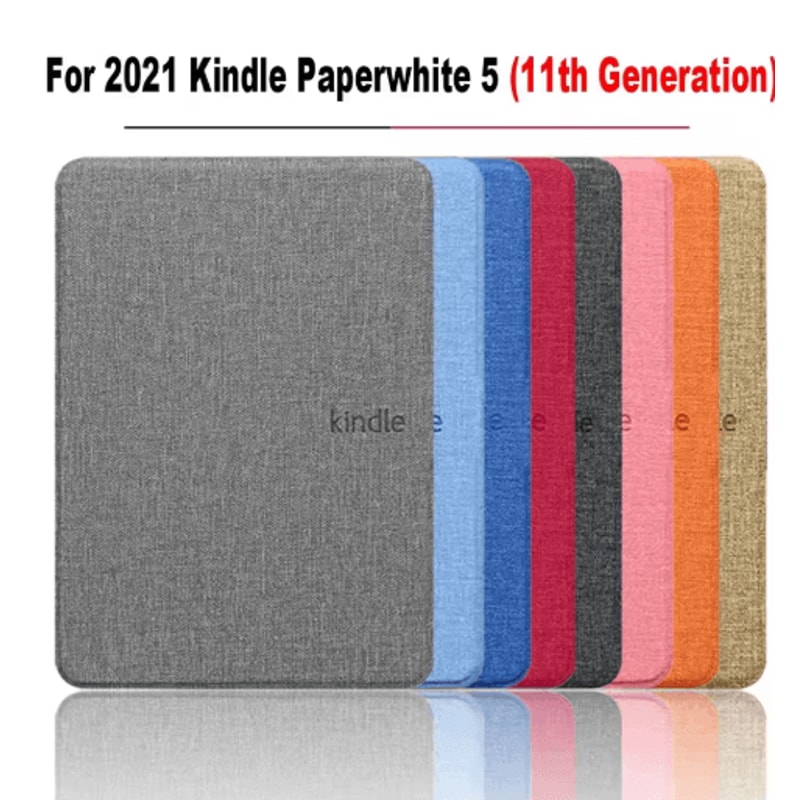 Ultra Slim PU Leather Smart Cover For Kindle Paperwhite 5 11th Gen 0