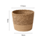 Handmade Woven Straw Planter Basket For Flowers Home Decor 1