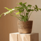 Handmade Woven Straw Planter Basket For Flowers Home Decor 7