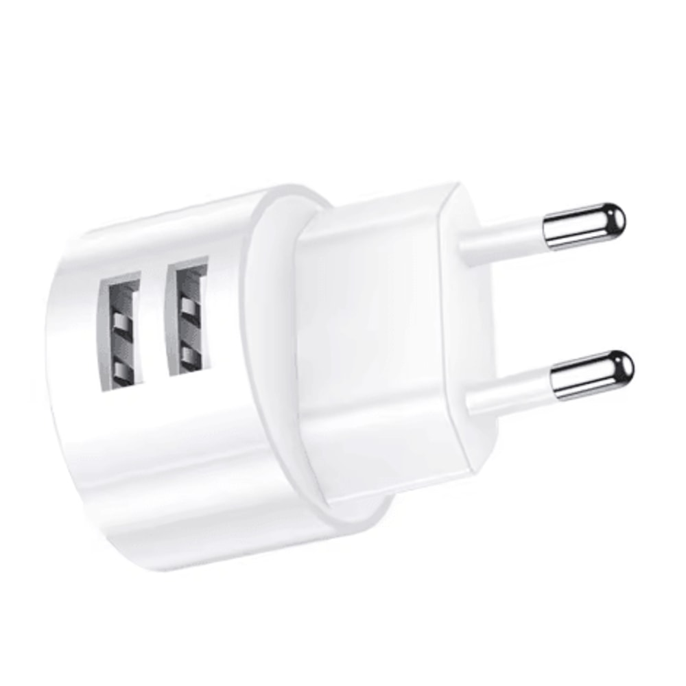 Dual USB Wall Charger With Fast 5V 21A Mobile Charging 2