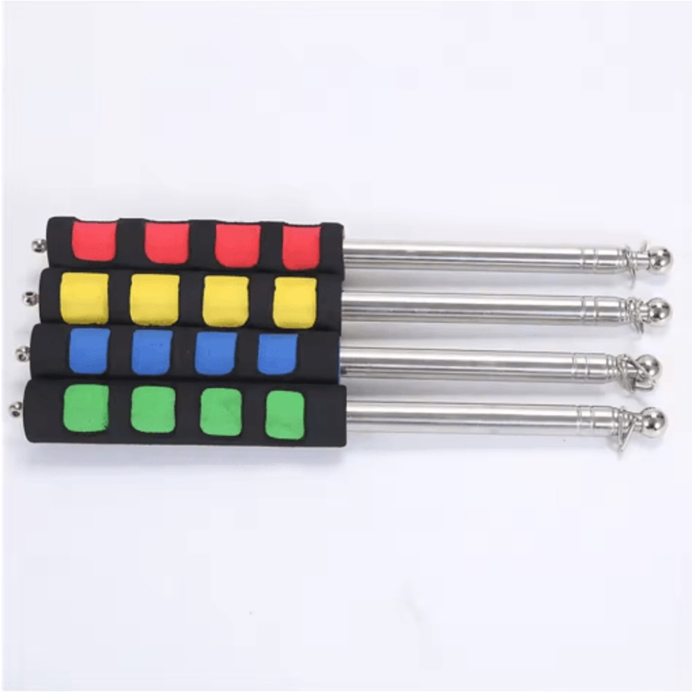 Telescopic Stainless Steel Flagpole Pointer For Teaching Tours 5