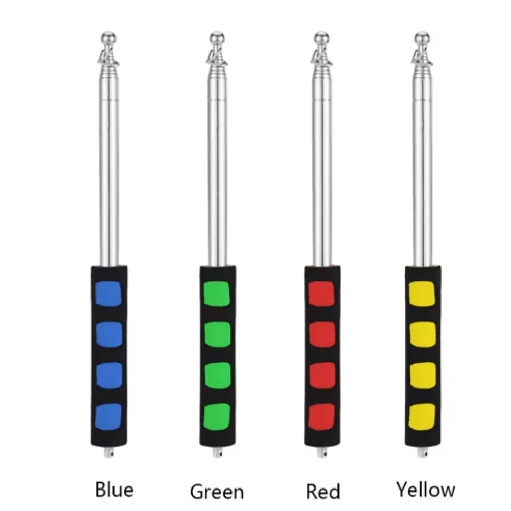 Telescopic Stainless Steel Flagpole Pointer For Teaching Tours 6
