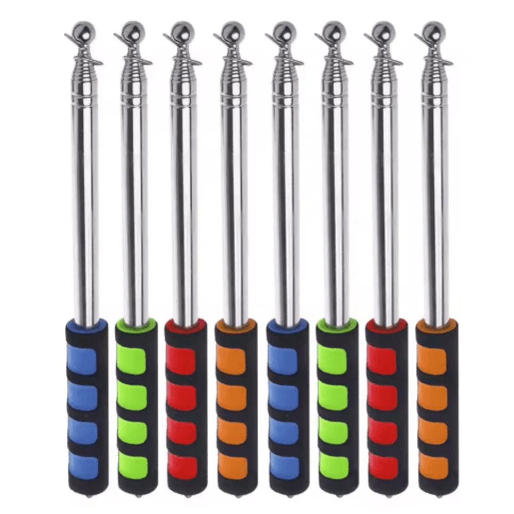 Telescopic Stainless Steel Flagpole Pointer For Teaching Tours 8