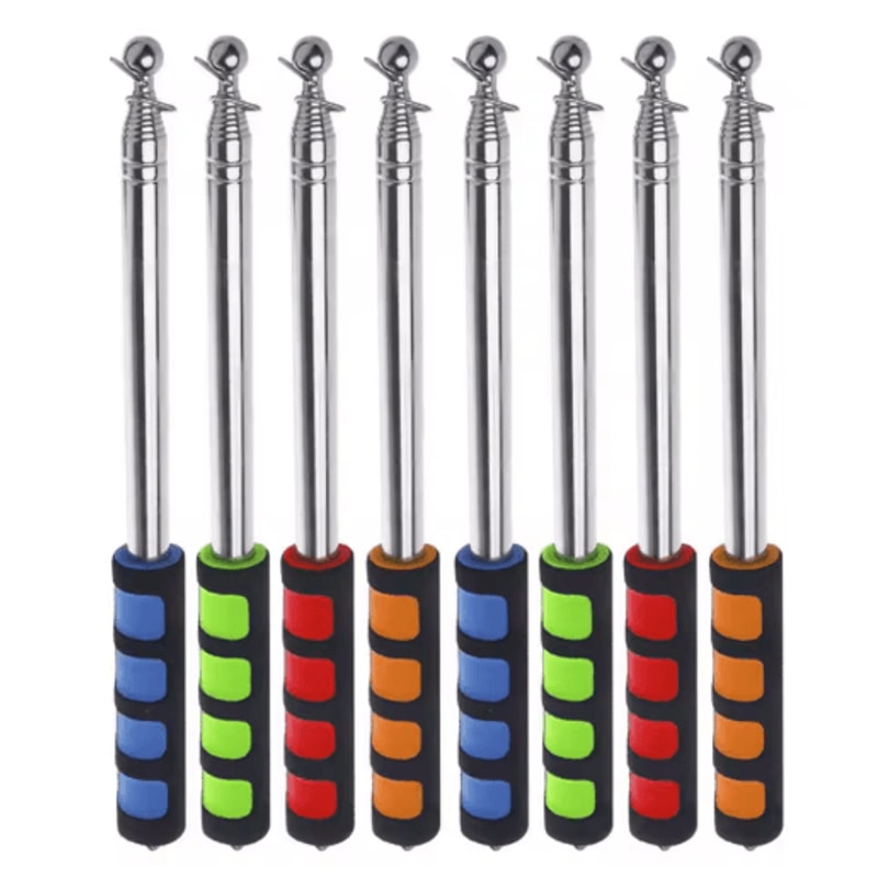 Telescopic Stainless Steel Flagpole Pointer For Teaching Tours 8