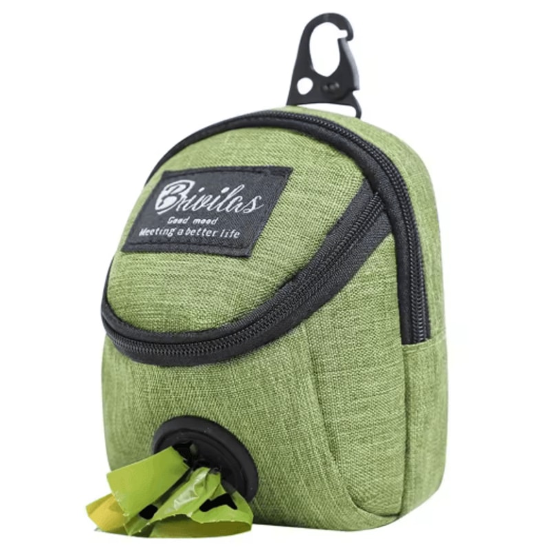 Portable Dog Treat Training Pouch With Poop Bag Dispenser 3