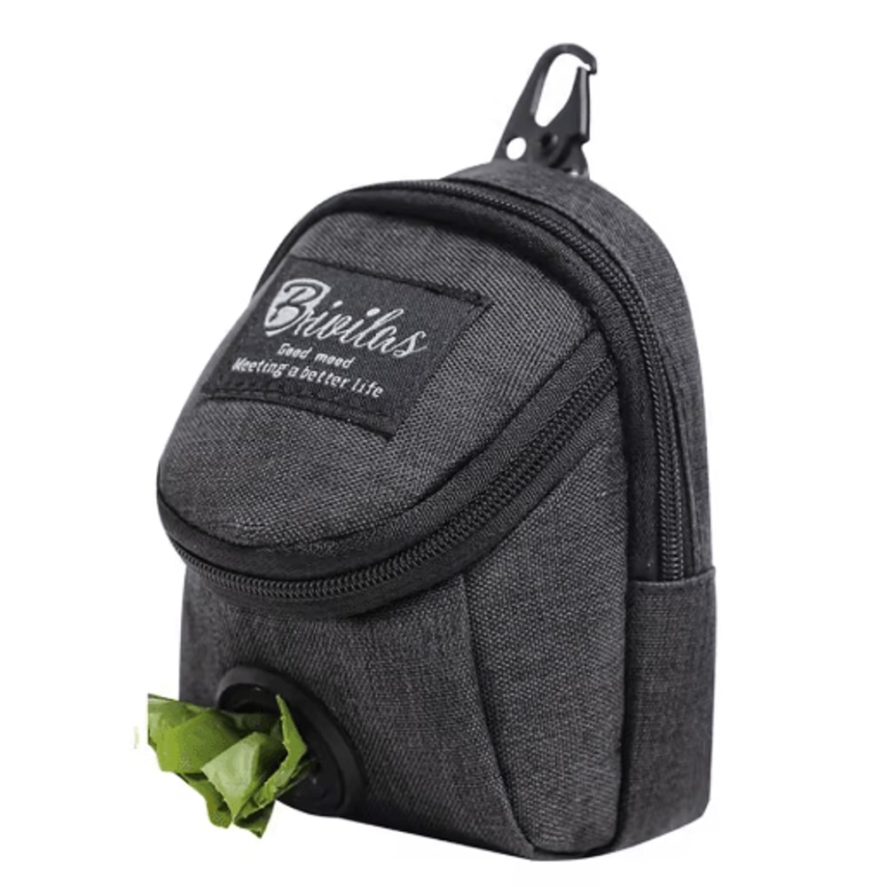 Portable Dog Treat Training Pouch With Poop Bag Dispenser 5