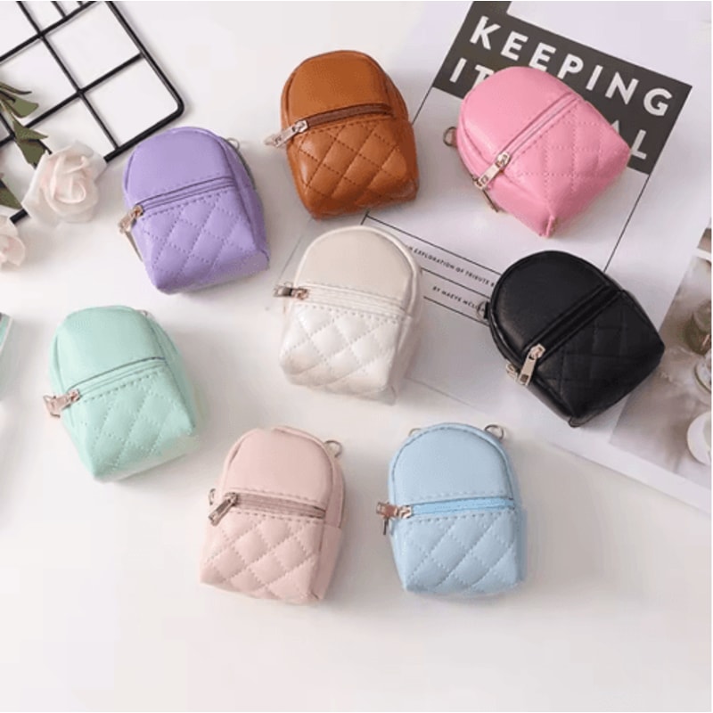 Mini PU Leather Crossbody Coin Purse For Women 10