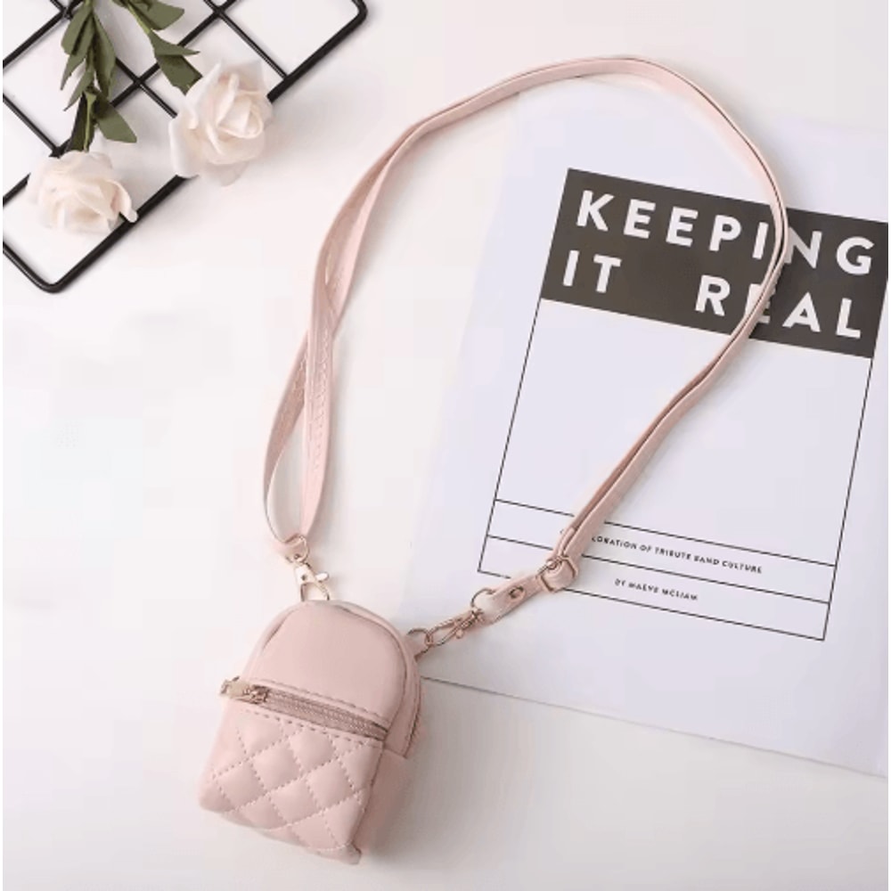 Mini PU Leather Crossbody Coin Purse For Women 3