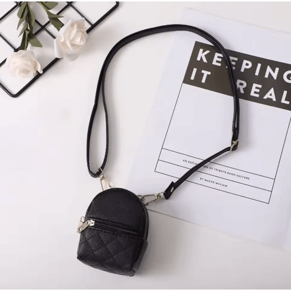 Mini PU Leather Crossbody Coin Purse For Women 7