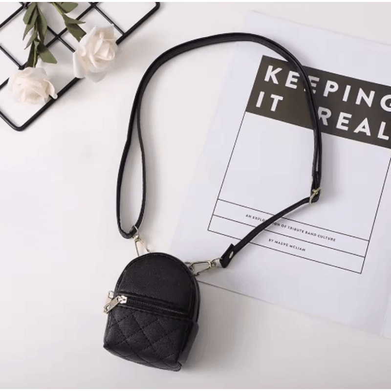 Mini PU Leather Crossbody Coin Purse For Women 7