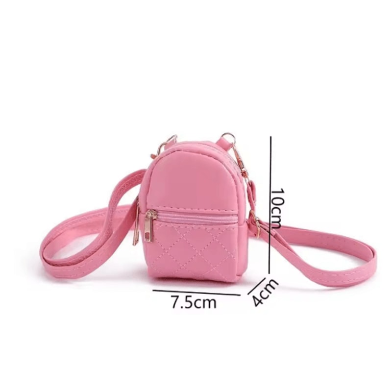 Mini PU Leather Crossbody Coin Purse For Women 9