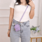 Mini PU Leather Crossbody Coin Purse For Women 0