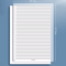 Transparent Calligraphy Writing Guide Ruler For Neat Handwriting Practice 4