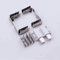 2PCS Zinc Alloy Glass Door Hinges For Wine Cabinets Glass Doors 2