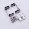 2PCS Zinc Alloy Glass Door Hinges For Wine Cabinets Glass Doors 2
