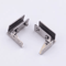 2PCS Zinc Alloy Glass Door Hinges For Wine Cabinets Glass Doors 6