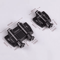 2PCS Zinc Alloy Glass Door Hinges For Wine Cabinets Glass Doors 8