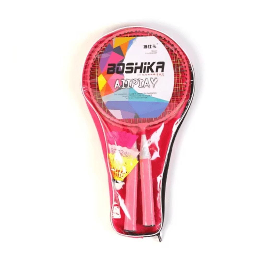 Lightweight Kids Badminton Racket Set With Carrying Bag For Family Fun 2