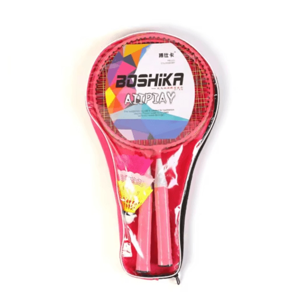 Lightweight Kids Badminton Racket Set With Carrying Bag For Family Fun 4