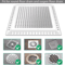 Stainless Steel Shower Drain Hair Catcher Sink Strainer Filter 6