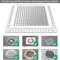Stainless Steel Shower Drain Hair Catcher Sink Strainer Filter 6