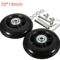 Silent Replacement Luggage Wheels Repair Kit With Axles Screws 1