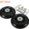 Silent Replacement Luggage Wheels Repair Kit With Axles Screws 2
