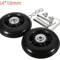 Silent Replacement Luggage Wheels Repair Kit With Axles Screws 3