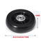 Silent Replacement Luggage Wheels Repair Kit With Axles Screws 7