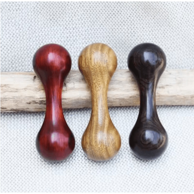 Wooden Finger Gyro Stress Relief Toy For Focus Relaxation 5