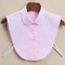 Vintage Detachable Fake Collar Blouse For Elegant Layered Styling 10